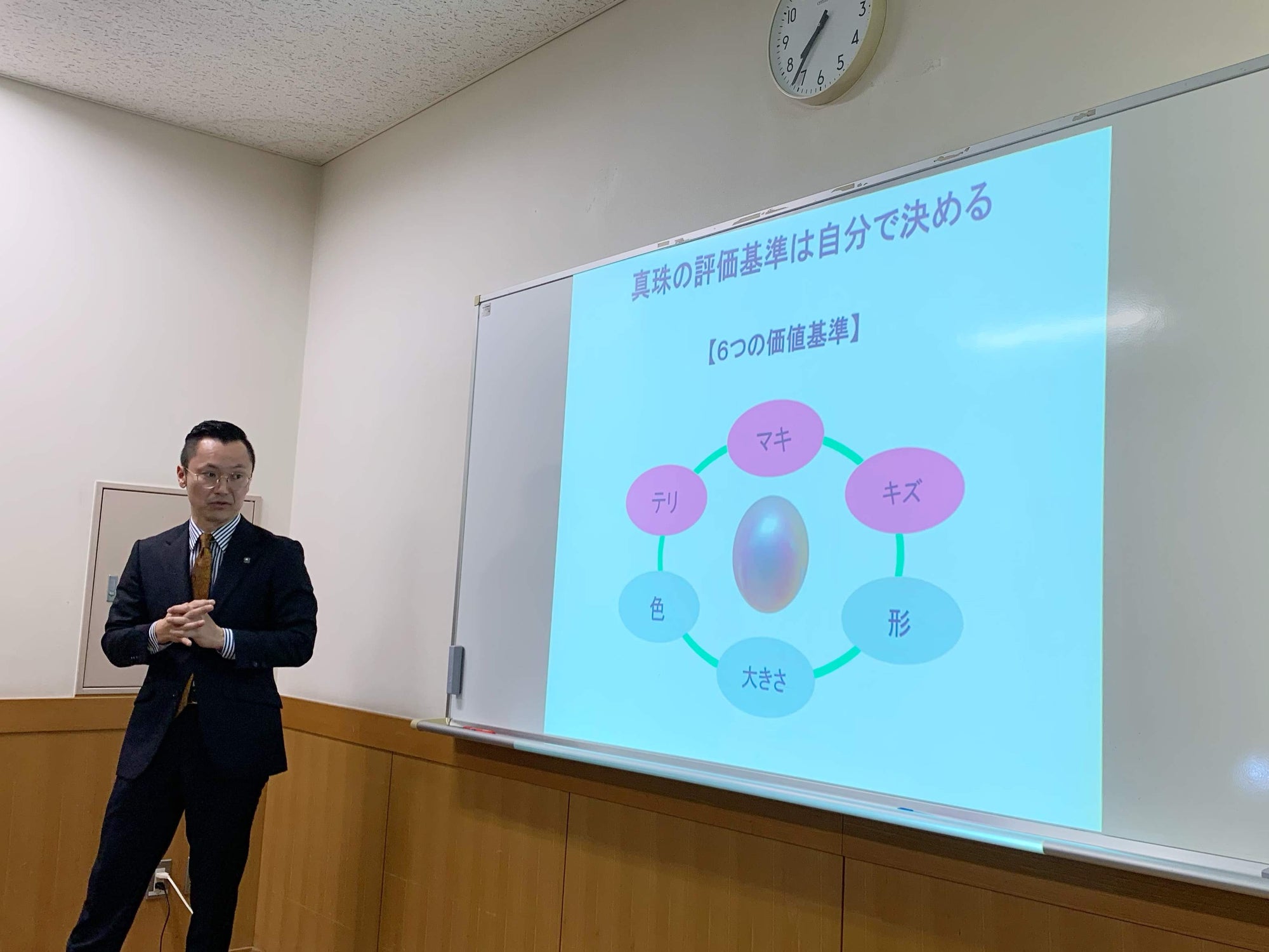 ◆JCヌーボー2月例会「真珠の話」レポート