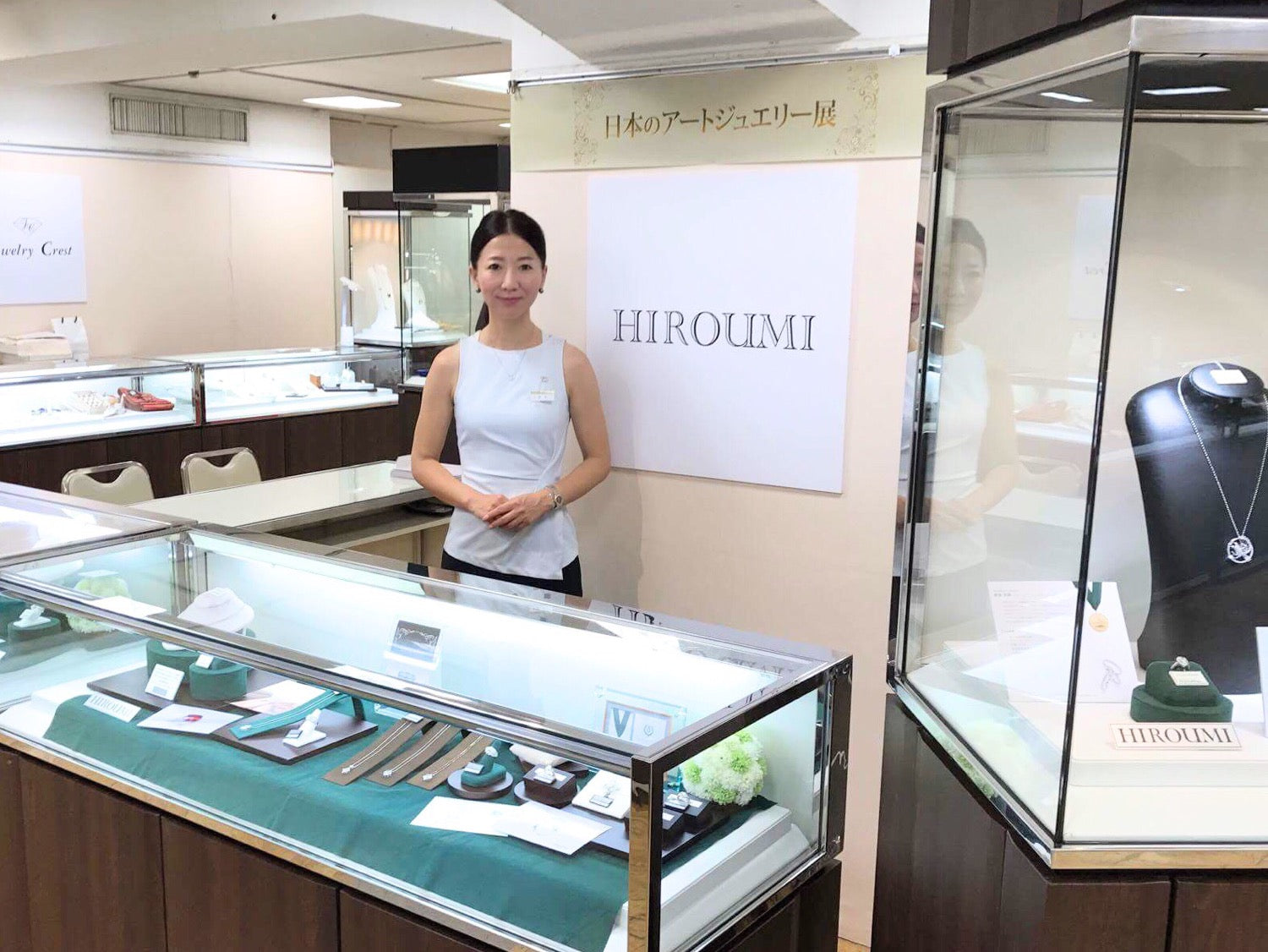 ◆日本のアートジュエリー展、無事終了いたしました。