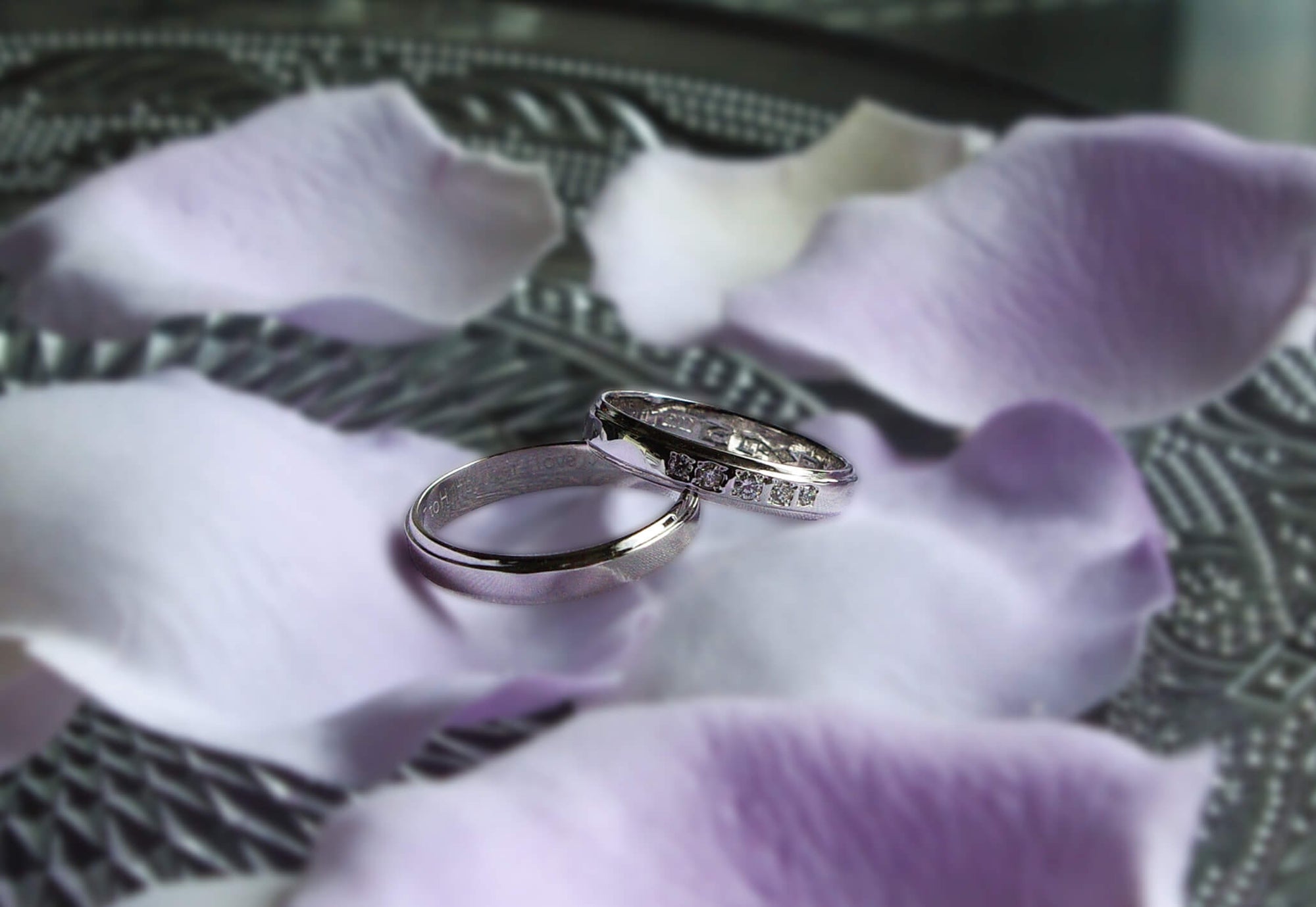 ◆結婚指輪もあなたの思い通りでOKです。